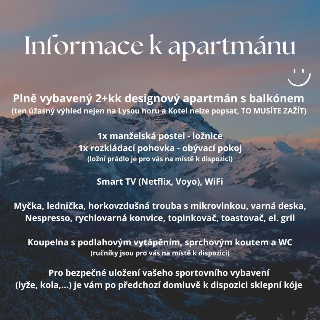 Apartman Vista Rokytnice Rokytnice nad Jizerou Exteriör bild